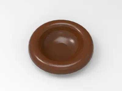 Bloo Bowl Low-poly 3D model
