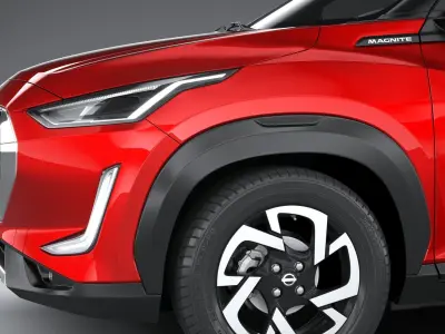 Nissan Magnite 2022 3D model