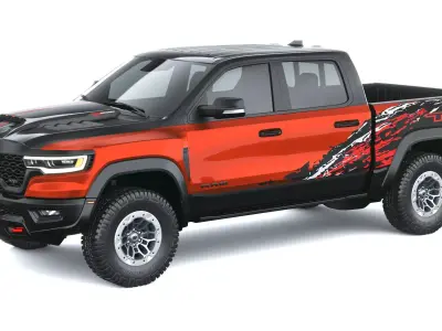 Ram 1500 SRT TRX 2027 3D model