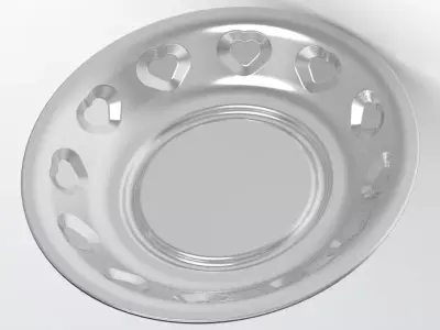 Chips Serving Plate 3D print model