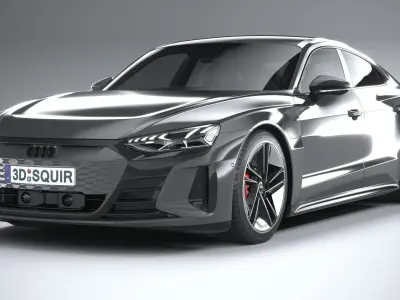 Audi RS e-tron GT 2022 3D model