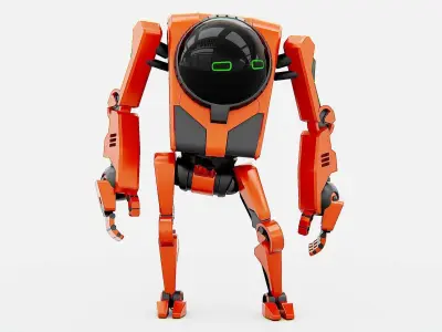 UTILITY BOT V-20 Rigged for Unreal Engine - Unity - MIXAMO 3D model