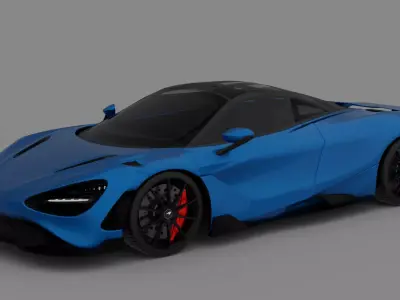 McLaren 765LT  3D model