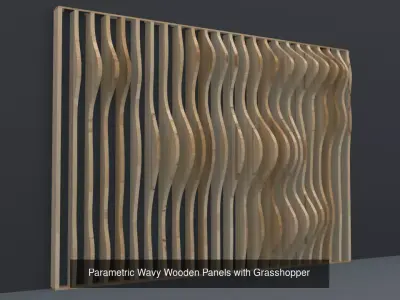 Parametric Wooden Wall Decorations for laser cutting 3D Model Collection