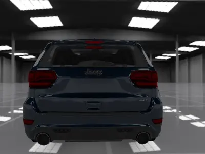 jeep grand cherokee Low-poly 3D model purchase
