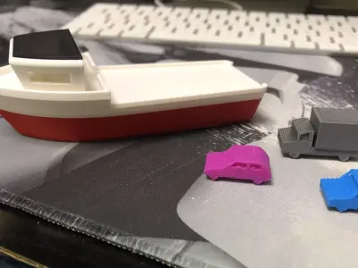 BOAT TOY BATH 3D print model