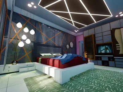 Apartments Interior Free 3D model