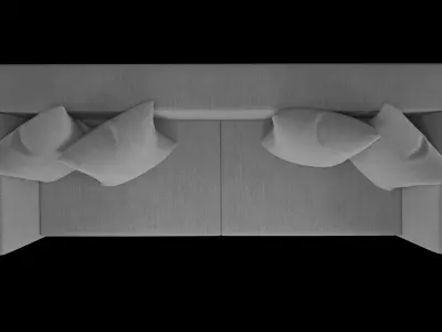 Sofa 3d model 3D model buy