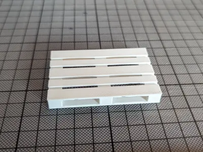 EPAL Pallet 3D print model