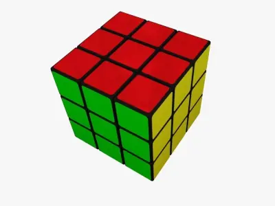 Rubiks Cube 3D model