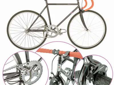 Bicycle  3D model V1