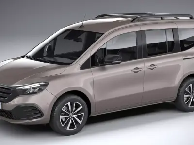 Mercedes-Benz EQT 2024 3D model