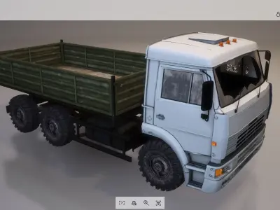Vehicle - Truck 06 Low-poly 3D model