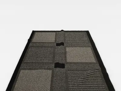 Rugs No 9 Low-poly 3D model