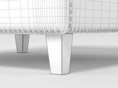 Neptune Eva Armchair 3D model