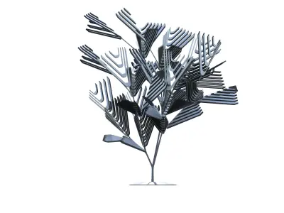 Collection of conceptual shrubs S1C