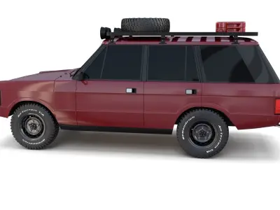 Range Rover Classic v2 3D model