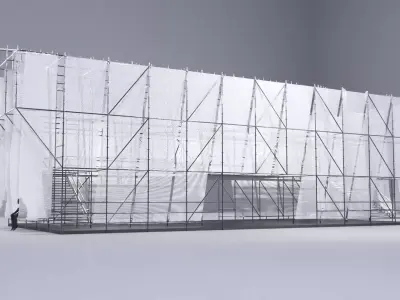 Layher Structure Pavilion 5 3D model
