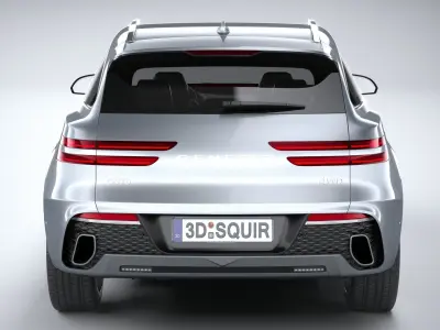 Genesis GV70 2020 3D model