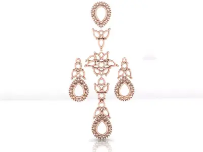 pear halo free jewelry Free 3D print model