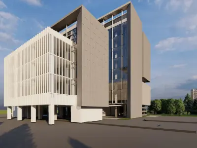 OFFICE BUILDING 3D model 431