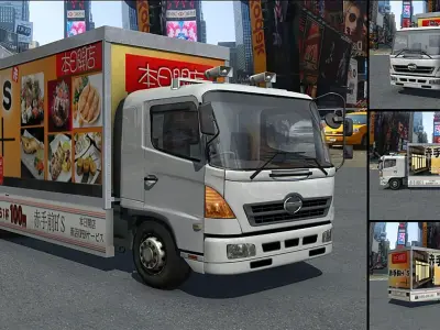 Japan Truck 3D model