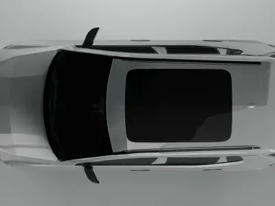 3D Low Poly - Jeep Compass model Low-poly 3D model