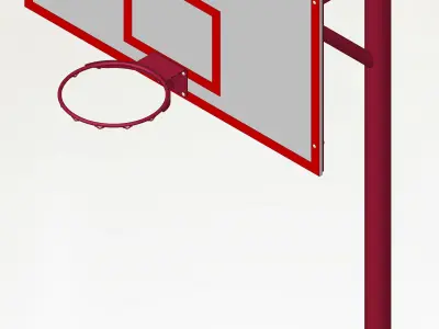 Basketball unit 3D model