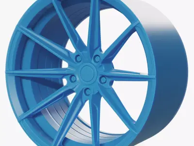 Rim WheelForce CF3-FF R Printable 3D print model