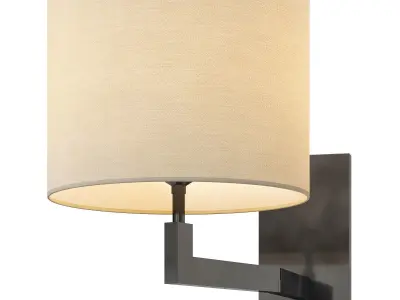 Porta Romana wall lamp Bentley 3D model