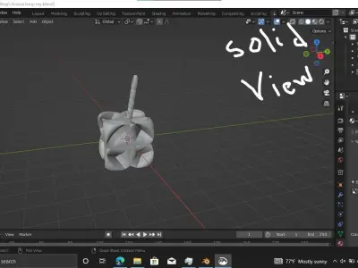  Chinese  Street Lamp China Lantern Vintage Lamp Lantern Free 3D model
