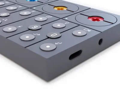 Teenage Engineering OP-Z  Multimedia Synthesizer and Sequencer 3D model