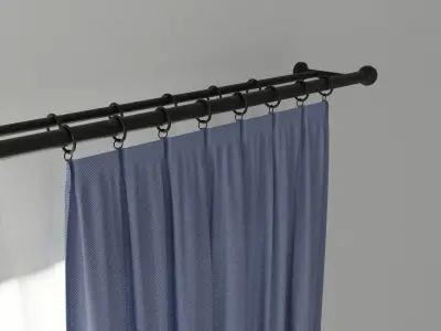 Curtains 01 collection 1 3D model