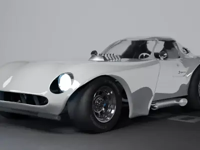 1964 CHEETAH Roadster CRO-SAL Special 3D model