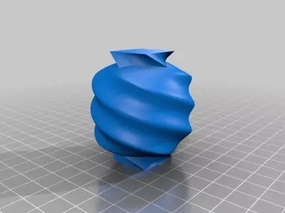 Wind Vase 3 Free 3D print model