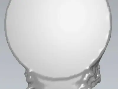 MakeIT Chimpanzee Vase Planter 3D Model 3D model