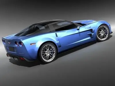 Chevrolet Corvette ZR1 CG 2008 3D model