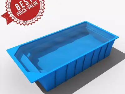 Slapy swimming pool 3D model