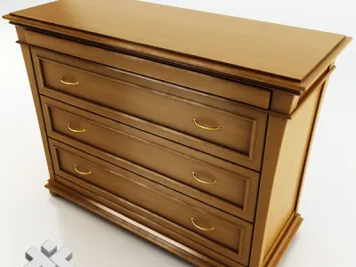 Chest of Drawers - Diamond 3D model