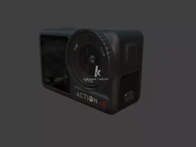 DJI Action 4 3D print model