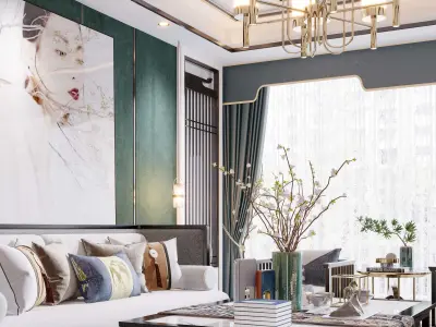 Luxury apartment 27 3D model