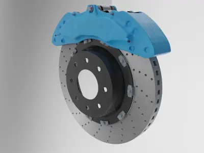 Brake Disc 3D model