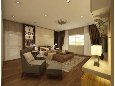 bedroom 23 3D model