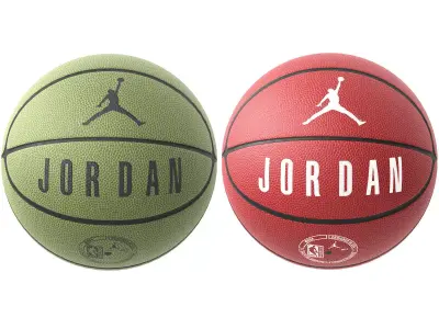 nike jordan basketball ball 3D model