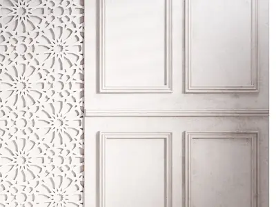 Decorative Wall panel  59 3D model