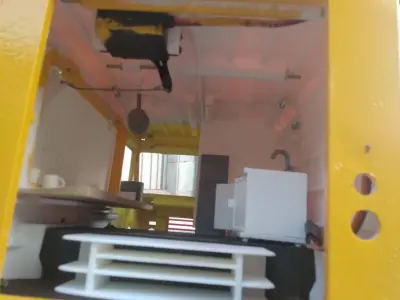 RC fast food drift rally trail crawler truck 3D print model