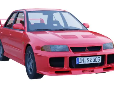 Mitsubishi Lancer Evolution III 3D model