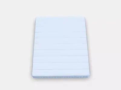 VESTEROY Pocket sprung mattress 1 Low-poly 3D model