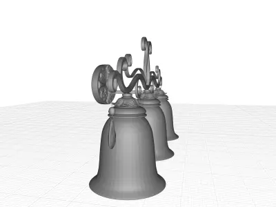 Lilliane Vanity Light 3D model