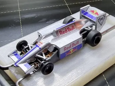 Slot car Super G plus Formula 1  3D print model